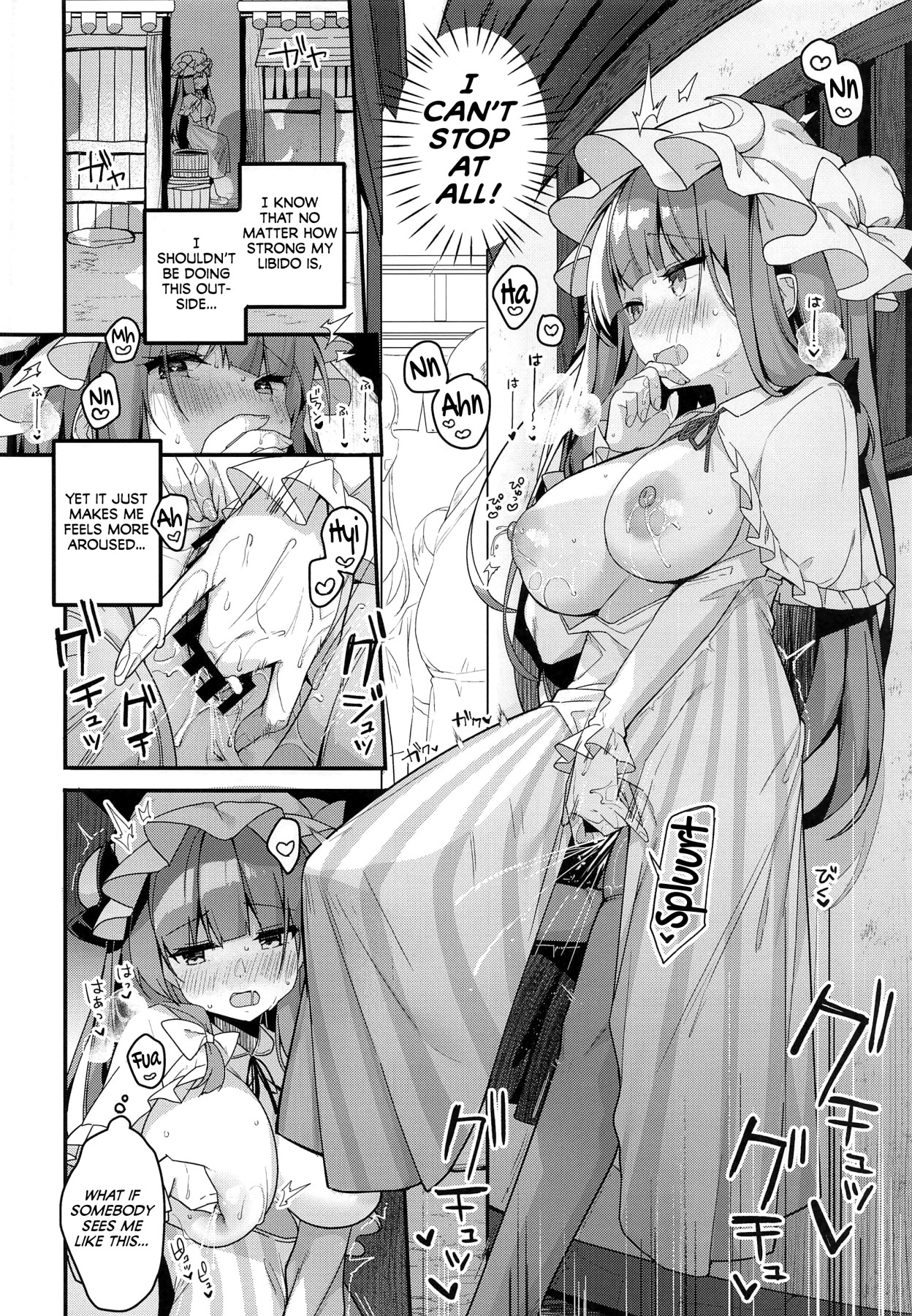 Hentai Manga Comic-Daitoshokan no Majo wa Kyou mo Shitarinai!-Read-6